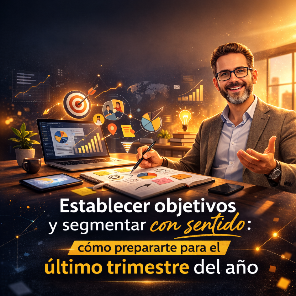 Establecer objetivos y segmentar con sentido: cómo prepararte para el último trimestre del año