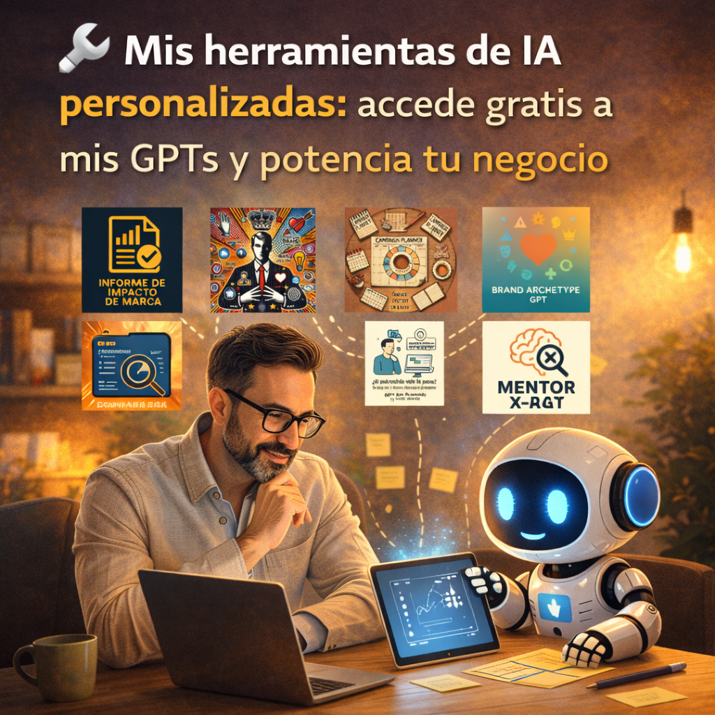 🔧 Mis herramientas de IA personalizadas: accede gratis a mis GPTs y potencia tu negocio