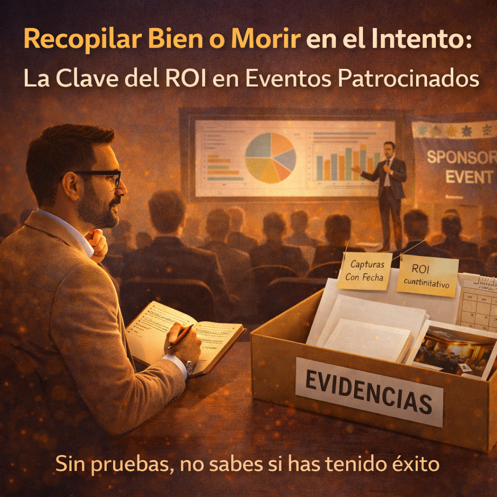 Recopilar Bien o Morir en el Intento: La Clave del ROI en Eventos Patrocinados