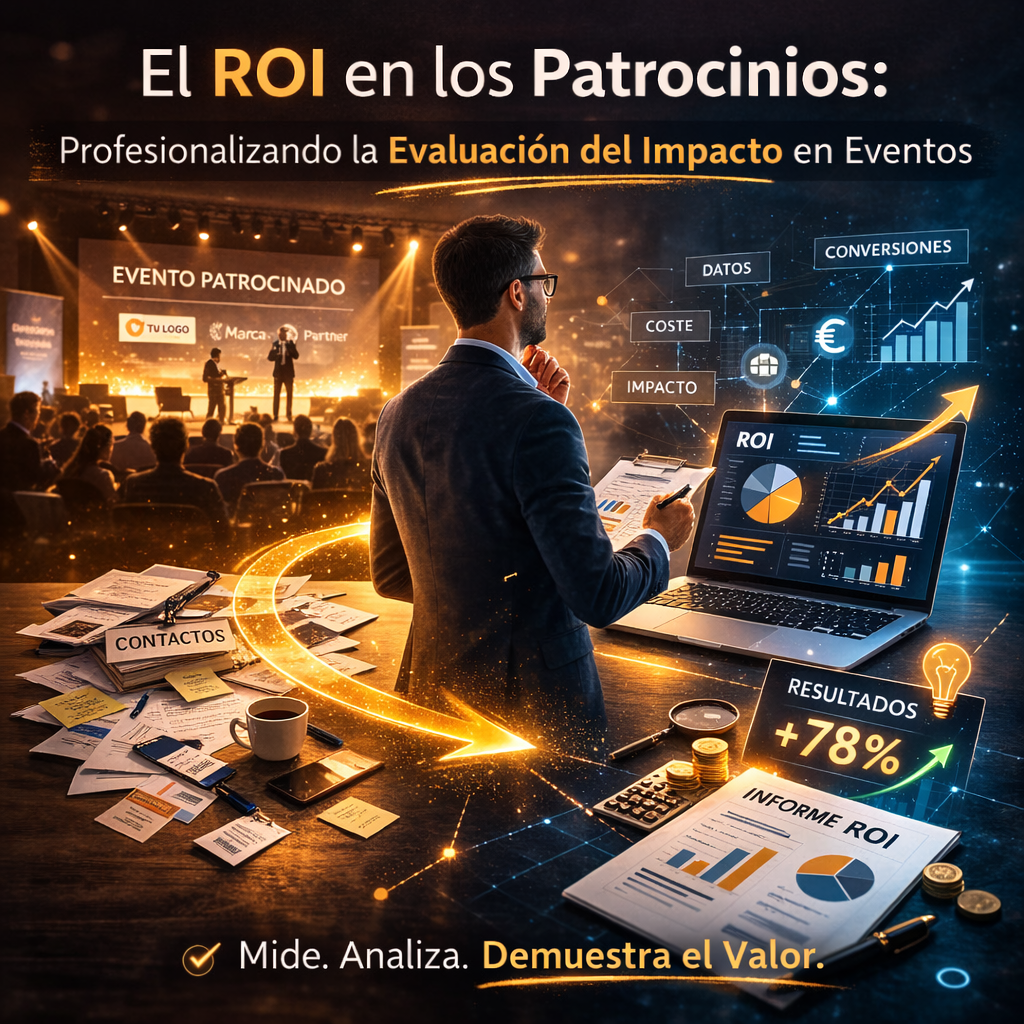 El ROI en los Patrocinios: Profesionalizando la Evaluación del Impacto en Eventos