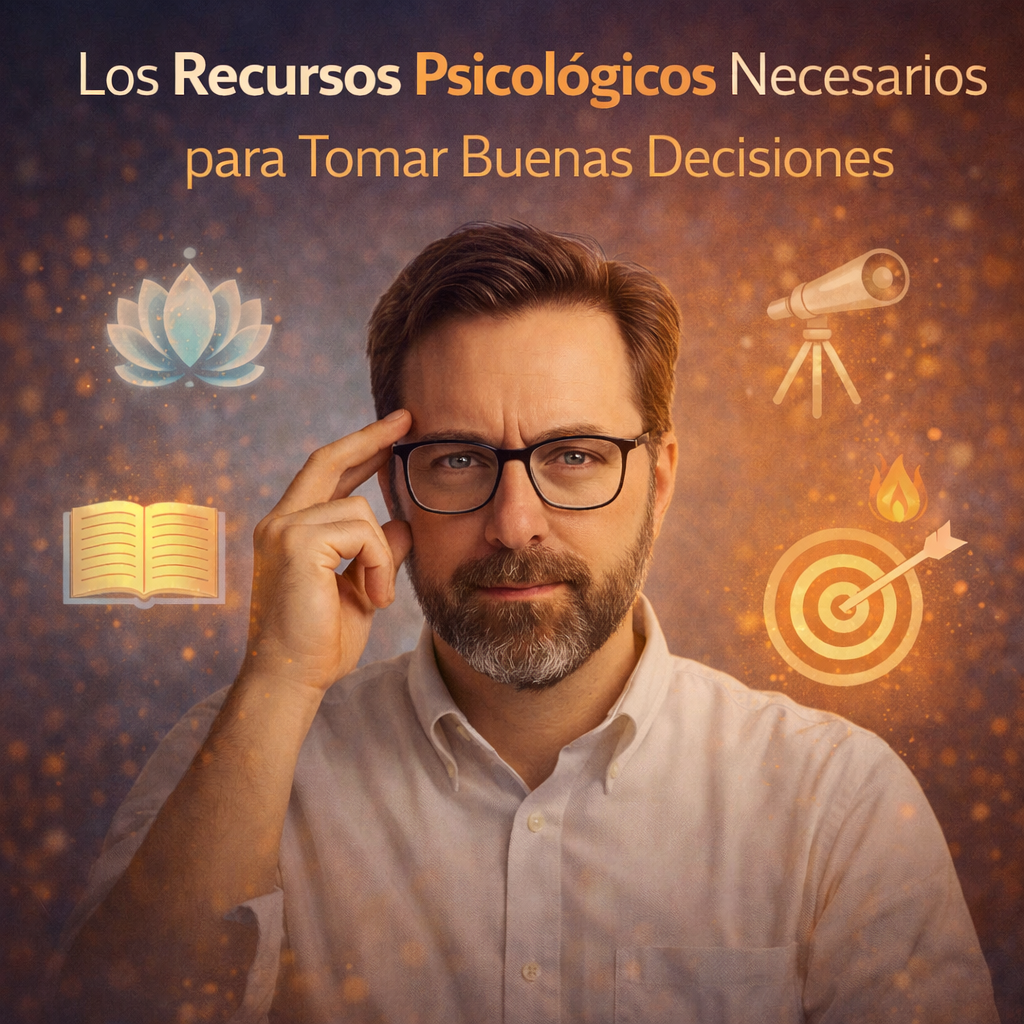 🧠 Los Recursos Psicológicos Necesarios para Tomar Buenas Decisiones