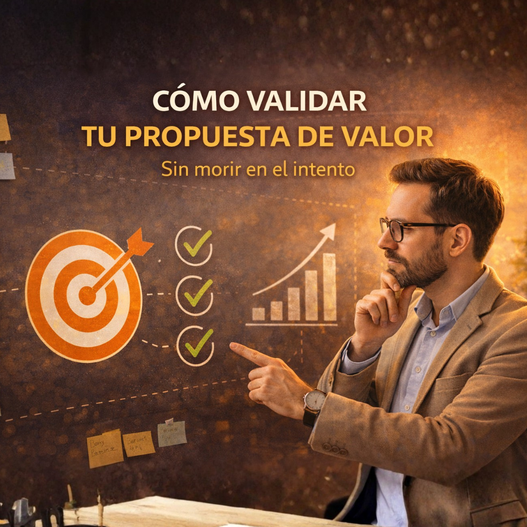 Cómo validar tu propuesta de valor sin morir en el intento